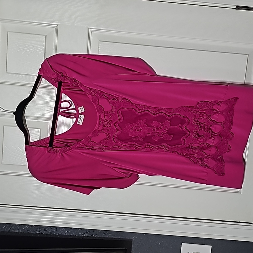 Super cute hot pink top